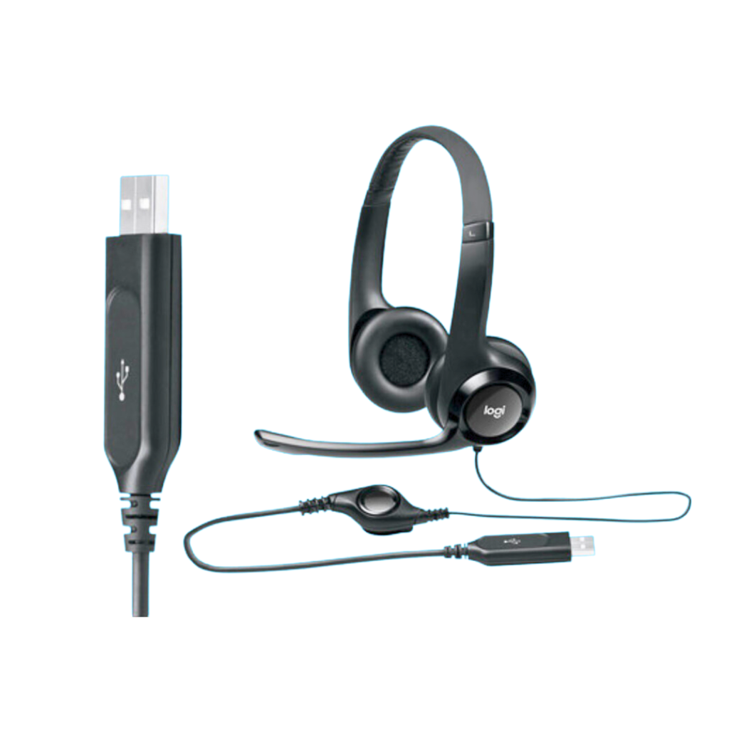 Auriculares USB H390 para computadora