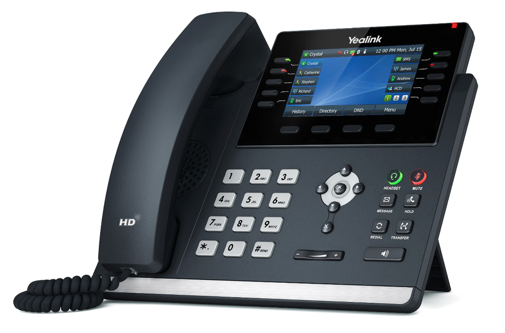 IP Phone Yealink Ultra elegant gigabit, 4.3`` Color screen 16 SIP account