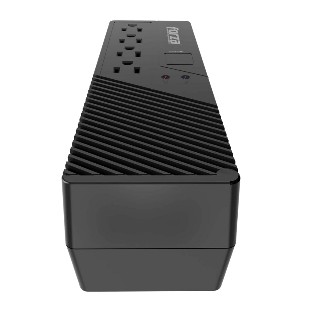 Forza FVR Series FVR-1011 - Automatic voltage regulator (wall mountable) - AC 115 V - 500 Watt - 1000 VA - output connectors: 4 - black