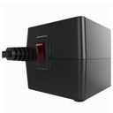 Forza FVR-1011USB Automatic voltage regulator - AC 115 V - 500 Watt - 1000 VA - output connectors: 4 - black