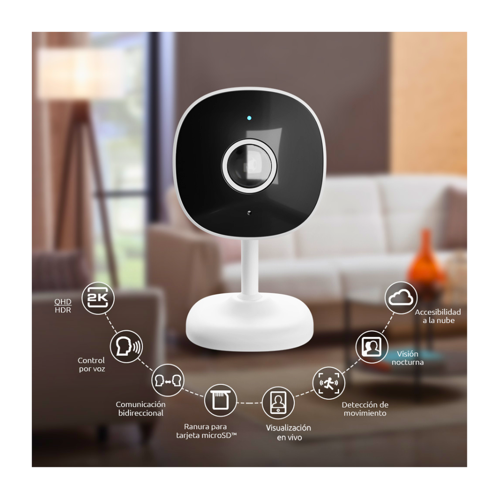 Nexxt Solutions Connectivity - Indoor 2K camera 2pk