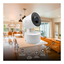 Nexxt NHC-P710 - Network surveillance camera - pan / tilt - indoor - color (Day&Night) - 1920 x 1080 - fixed focal - audio - wireless - Wi-Fi - H.264 - DC 5 V
