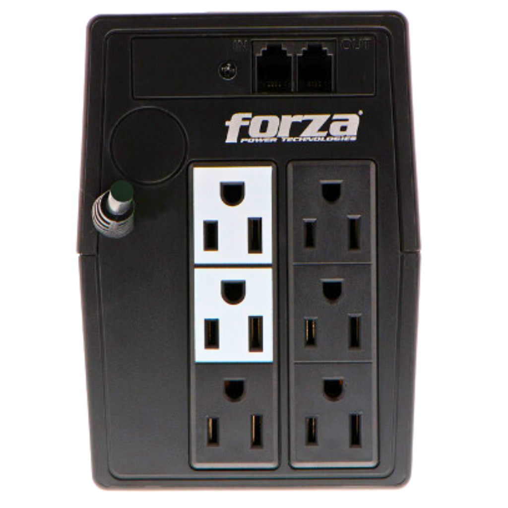 Forza NT-511 UPS 500VA/250W 120V 6-NEMA RJ11 45-65H