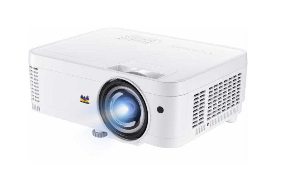 Proyector ViewSonic , cuenta con 3700 lúmenes, resolución WXGA nativa de 1280x800 y un diseño intuitivo y fácil de usar