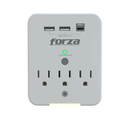 Forza Toma de Energía 3 110v, 2 USB-A y 1 USB-C