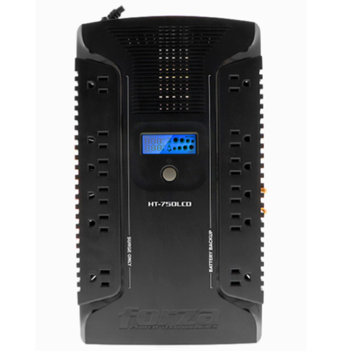 [HT-750LCD] Forza HT-750LCD UPS 750VA/450W 120V 12-NEMA 2-USB 50/60Hz